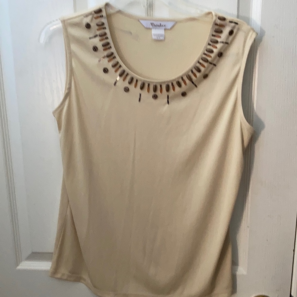 FINAL MARKDOWN Ladies’ TanJay Decorative Top (S)